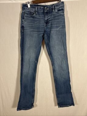 Reclaim Jeans Mens 29x34 Bootcut Light Wash Denim Distressed Casual Pants
